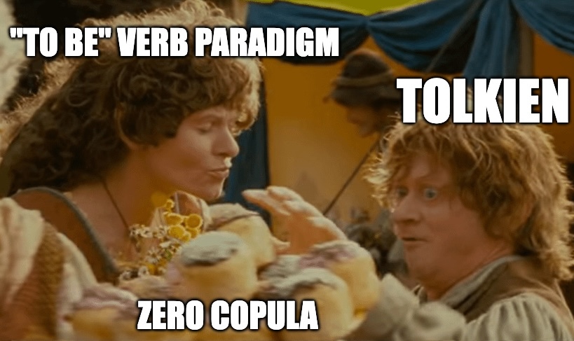 Tolkien preferred copulas (meme)