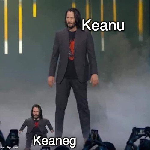 Tiny Keanu Reeves (meme)